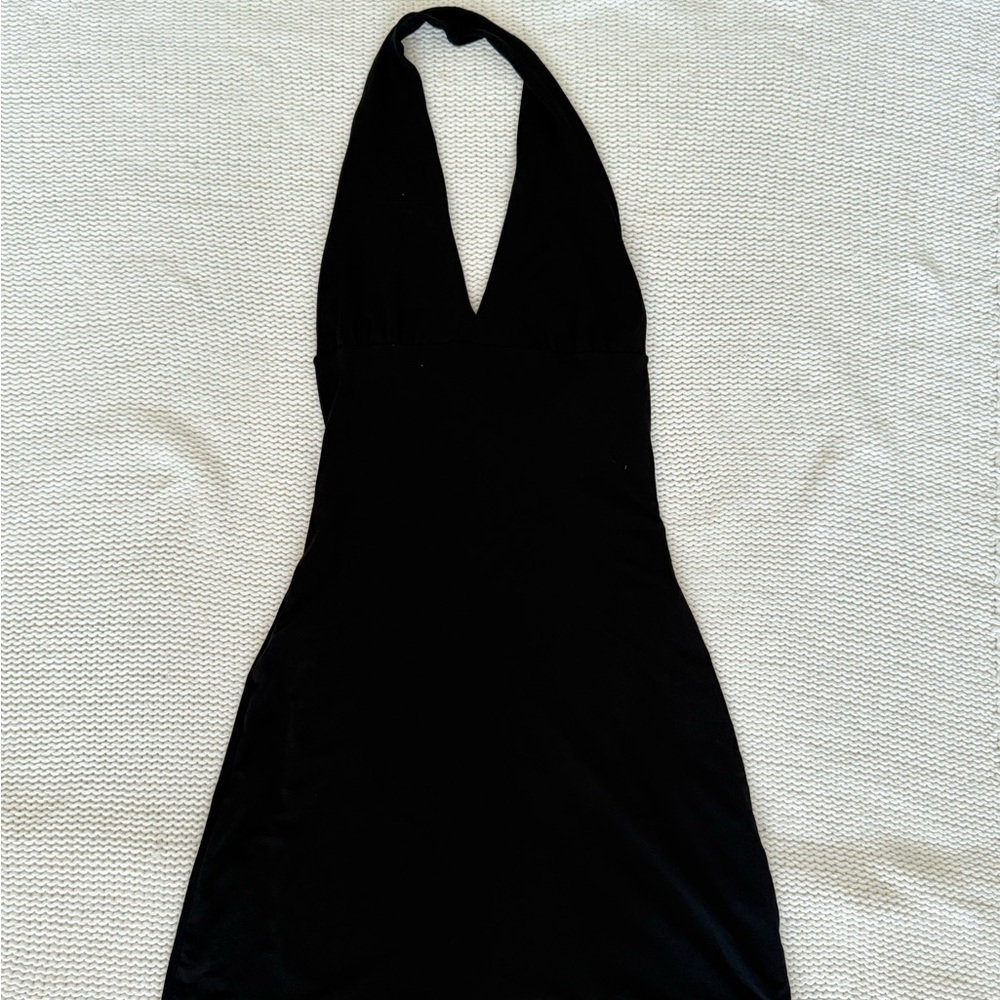 Studio Black Halter Dress